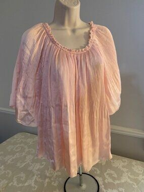 Guess Off Shoulder Pink Small Blouse NWT S
